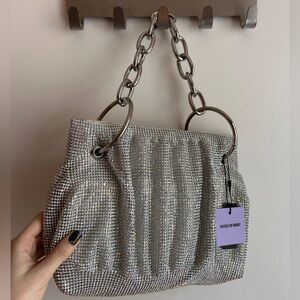 House of Want silver purse (NEW WITH TAGS)